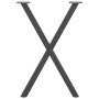 Patas para mesa de comedor en forma de X (2 unidades)