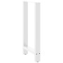 Patas para mesa de bar blancas (2 unidades, 50 x 90-91 cm