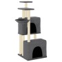 Katzenkratzbaum mit dunkelgrauen Sisalstämmen, 122 cm von vidaXL, Katzenmöbel - Ref: Foro24-172054, Preis: 55,43 €, Rabatt: %