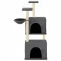 Cat scratching post with dark gray sisal posts 122 cm by vidaXL, Cat furniture - Ref: Foro24-172054, Price: 54,57 €, Discount: %
