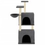 Katzenkratzbaum mit dunkelgrauen Sisalstämmen, 122 cm von vidaXL, Katzenmöbel - Ref: Foro24-172054, Preis: 55,43 €, Rabatt: %