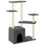 Katzenkratzbaum mit dunkelgrauen Sisalstämmen 107,5 cm von vidaXL, Katzenmöbel - Ref: Foro24-172072, Preis: 35,62 €, Rabatt: %