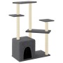 Katzenkratzbaum mit dunkelgrauen Sisalstämmen 107,5 cm von vidaXL, Katzenmöbel - Ref: Foro24-172072, Preis: 33,93 €, Rabatt: %