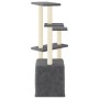 Katzenkratzbaum mit dunkelgrauen Sisalstämmen 107,5 cm von vidaXL, Katzenmöbel - Ref: Foro24-172072, Preis: 33,93 €, Rabatt: %