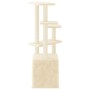 Katzenkratzbaum mit cremefarbenen Sisalstämmen, 107,5 cm von vidaXL, Katzenmöbel - Ref: Foro24-172070, Preis: 39,14 €, Rabatt: %
