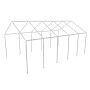 Estructura de carpa de fiesta de jardín acero 10x5 m