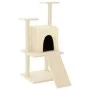Rascador para gatos con postes de sisal color crema 110 cm by vidaXL, Cat furniture - Ref: Foro24-172037, Price: 41,21 €, Dis...