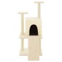 Katzenkratzbaum mit Sisalstangen in Cremefarbe, 110 cm. von vidaXL, Katzenmöbel - Ref: Foro24-172037, Preis: 41,75 €, Rabatt: %