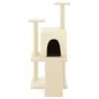 Rascador para gatos con postes de sisal color crema 110 cm by vidaXL, Cat furniture - Ref: Foro24-172037, Price: 41,21 €, Dis...
