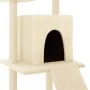 Rascador para gatos con postes de sisal color crema 110 cm by vidaXL, Cat furniture - Ref: Foro24-172037, Price: 41,21 €, Dis...