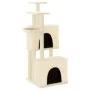 Cat scratcher with cream-colored sisal posts 122 cm by vidaXL, Cat furniture - Ref: Foro24-172052, Price: 56,20 €, Discount: %