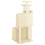 Cat scratcher with cream-colored sisal posts 122 cm by vidaXL, Cat furniture - Ref: Foro24-172052, Price: 57,11 €, Discount: %