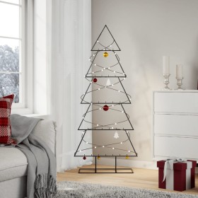 Árbol de Navidad para decoración metal negro 150 cm en Arboles de navidad | Comprar online en Foro24