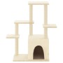 Cat scratching post with cream sisal posts 97.5 cm by vidaXL, Cat furniture - Ref: Foro24-172049, Price: 40,26 €, Discount: %