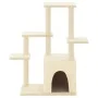 Cat scratching post with cream sisal posts 97.5 cm by vidaXL, Cat furniture - Ref: Foro24-172049, Price: 39,69 €, Discount: %