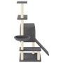 Cat scratching post with dark gray sisal posts 130.5 cm by vidaXL, Cat furniture - Ref: Foro24-172042, Price: 68,97 €, Discou...