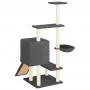 Cat scratching post with dark gray sisal posts 130.5 cm by vidaXL, Cat furniture - Ref: Foro24-172042, Price: 67,69 €, Discou...