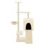Cat scratching post with cream sisal posts 130.5 cm by vidaXL, Cat furniture - Ref: Foro24-172040, Price: 55,09 €, Discount: %