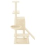 Cat scratching post with cream sisal posts 130.5 cm by vidaXL, Cat furniture - Ref: Foro24-172040, Price: 55,71 €, Discount: %