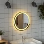 Runder LED-Badezimmerspiegel 50 cm von vidaXL, Spiegel - Ref: Foro24-353278, Preis: 54,97 €, Rabatt: %