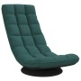 Silla giratoria de suelo de tela verde oscuro 70x51x79 cm en Sillas de suelo | Comprar online en Foro24