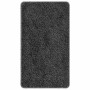 Alfombrilla de baño antideslizante Gris oscuro 70 x 120 cm PP