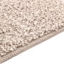 Alfombrilla de baño antideslizante Crema 70 x 120 cm PP