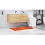 Alfombrilla de baño antideslizante Naranja 70 x 120 cm PP