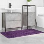 Alfombrilla de baño antideslizante Morado 70 x 120 cm PP