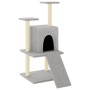 Katzenkratzbaum mit hellgrauen Sisalpfosten 110 cm von vidaXL, Katzenmöbel - Ref: Foro24-172038, Preis: 36,47 €, Rabatt: %