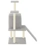 Rascador para gatos con postes de sisal gris claro 110 cm de vidaXL, Mobiliario para gatos - Ref: Foro24-172038, Precio: 36,0...