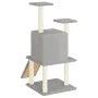 Rascador para gatos con postes de sisal gris claro 110 cm de vidaXL, Mobiliario para gatos - Ref: Foro24-172038, Precio: 36,0...