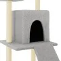 Rascador para gatos con postes de sisal gris claro 110 cm de vidaXL, Mobiliario para gatos - Ref: Foro24-172038, Precio: 36,0...
