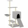 Cat scratching post with light gray sisal posts 130.5 cm by vidaXL, Cat furniture - Ref: Foro24-172041, Price: 44,79 €, Disco...