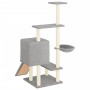 Cat scratching post with light gray sisal posts 130.5 cm by vidaXL, Cat furniture - Ref: Foro24-172041, Price: 45,15 €, Disco...