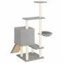 Cat scratching post with light gray sisal posts 130.5 cm by vidaXL, Cat furniture - Ref: Foro24-172041, Price: 44,79 €, Disco...