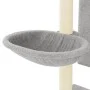 Cat scratching post with light gray sisal posts 130.5 cm by vidaXL, Cat furniture - Ref: Foro24-172041, Price: 44,79 €, Disco...