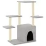 Cat scratcher with light gray sisal posts 97.5 cm by vidaXL, Cat furniture - Ref: Foro24-172050, Price: 37,98 €, Discount: %