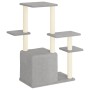 Katzenkratzbaum mit hellgrauen Sisalpfosten 97,5 cm von vidaXL, Katzenmöbel - Ref: Foro24-172050, Preis: 38,50 €, Rabatt: %