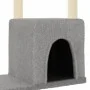 Cat scratcher with light gray sisal posts 97.5 cm by vidaXL, Cat furniture - Ref: Foro24-172050, Price: 37,98 €, Discount: %