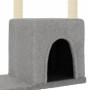 Katzenkratzbaum mit hellgrauen Sisalpfosten 97,5 cm von vidaXL, Katzenmöbel - Ref: Foro24-172050, Preis: 38,50 €, Rabatt: %