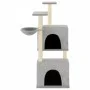 Katzenkratzbaum mit hellgrauen Sisalstämmen 122 cm von vidaXL, Katzenmöbel - Ref: Foro24-172053, Preis: 48,41 €, Rabatt: %