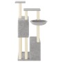 Katzenkratzbaum mit hellgrauen Sisalstämmen 122 cm von vidaXL, Katzenmöbel - Ref: Foro24-172053, Preis: 49,09 €, Rabatt: %