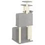 Cat scratching post with light gray sisal posts 122 cm by vidaXL, Cat furniture - Ref: Foro24-172053, Price: 48,45 €, Discoun...