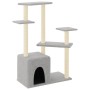 Cat scratcher with light gray sisal posts 107.5 cm by vidaXL, Cat furniture - Ref: Foro24-172071, Price: 36,18 €, Discount: %