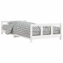 White pine wood children's bed frame 90x200 cm by vidaXL, Cribs and beds for children - Ref: Foro24-834424, Price: 94,20 €, D...