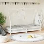 Kinderbettgestell Zirbenholz weiß 90x200 cm von vidaXL, Kinderbetten und Betten für Kinder - Ref: Foro24-834484, Preis: 106,3...