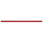 Valance de toldo Rojo 4.8 x 0.2 m Lona