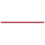 Valance de toldo Rojo 5.8 x 0.2 m Lona