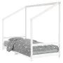 White pine wood children's bed frame 90x200 cm by vidaXL, Cribs and beds for children - Ref: Foro24-835704, Price: 113,82 €, ...